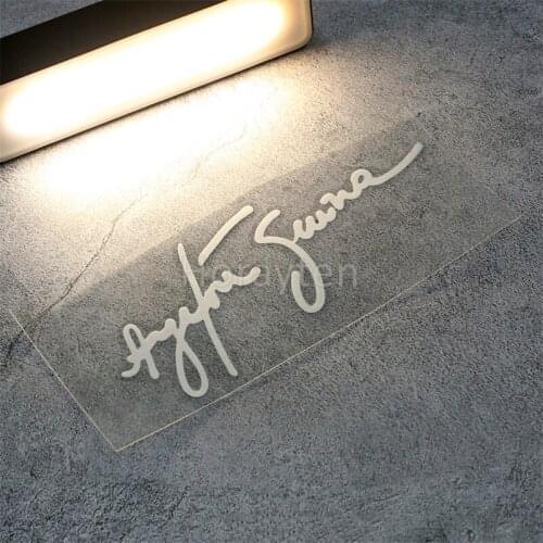 Car Styling Vinyl Decals for Truck Vans GP Motor Bike Racing Senna