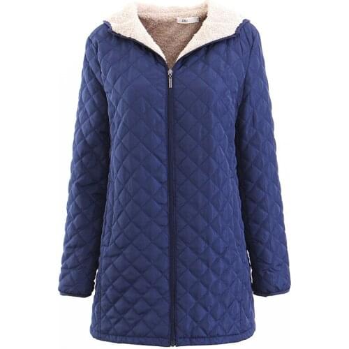 Winter hooded 2020 long-sleeved light coat womens waist slim long cotton women