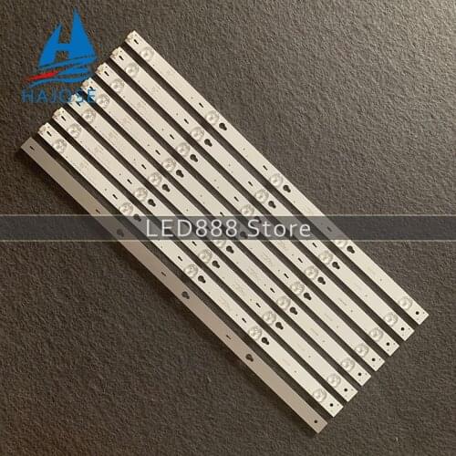 10sets LED Backlight For TCL B48A858U B48A538 Light Bar 4C-LB4805-HQ4 48HR330M05A1 V2