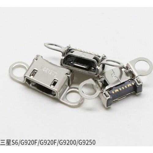 5PCS 7Pin Micro USB Charging Port Jack Connector For Samsung Galaxy S6 Edge G925 Galaxy S6 G920 G920F A310 A510 A710
