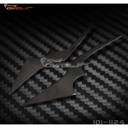 For Ford Focus 2009-11 Carbon Fiber Lamp Eyebrow Accessories