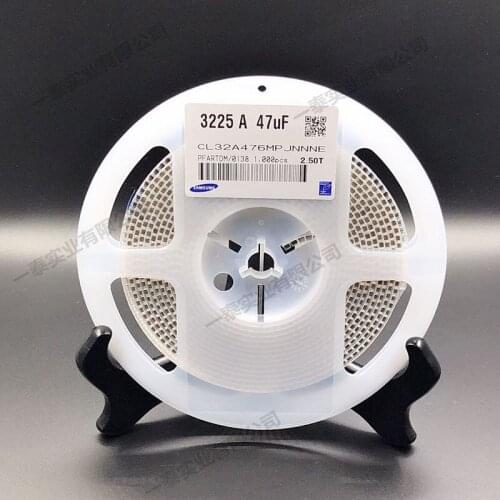 CL32A476KPJNNNE 1210 SMD capacitor X5R 47UF ±10% 10V 1210 476 ceramic chip capacitor CL32A476MPJNNNE 47UF 20% 10V X5R