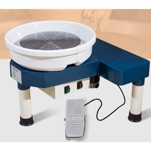 Child Pottery Drawing Machine Promise Variable Speed 220V Electric Mute Pottery Manual DIY Making Equipment Pottery Clay Machine