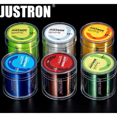 Real Justron 500m Nylon Fishing Fishing Line Monofilament Super Strong Fishing Line Japan 2-35LB Fluorocarbon Carp Fishing Line