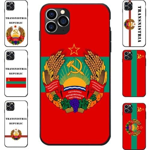 For REDMI 5 6 7 8 T A K20 30 S2 NOTE PRO PLUS Pridnestrovian Moldavian Republic Flag Map Heart Map Love Soft TPU Phone Cases