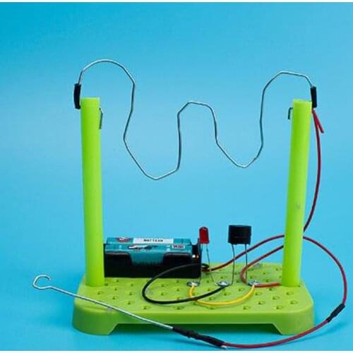 Random Color DIY Physical Scientific Experiments Circuit Kit ABS Electronic Components Children Educational Manual Toys