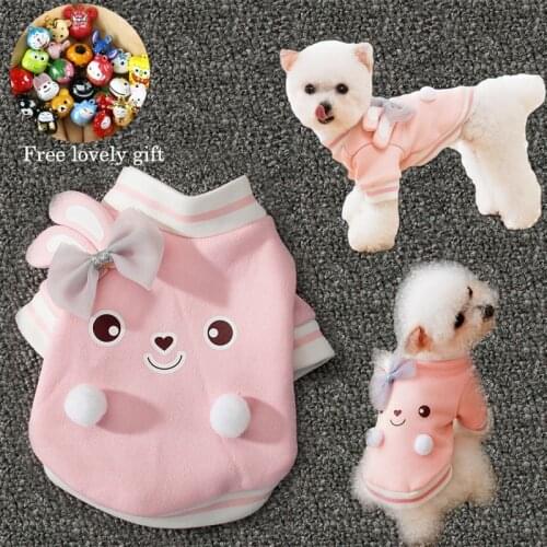 Dog Clothes for Small Large Dog Winter Autumn Sweatshirt Warm Dog Outfit Dog Jacket French Bulldog Chihuahua for Dogs Ropa Perro
