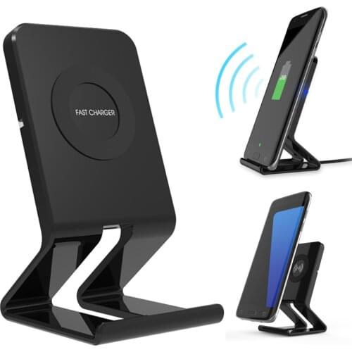 QI Wireless Charger Standard Stands Pillows 10W for Iphone 8 Iphone Samsung S8 S8 Plus S7 Edge S7 S6 Edge design stand Charger