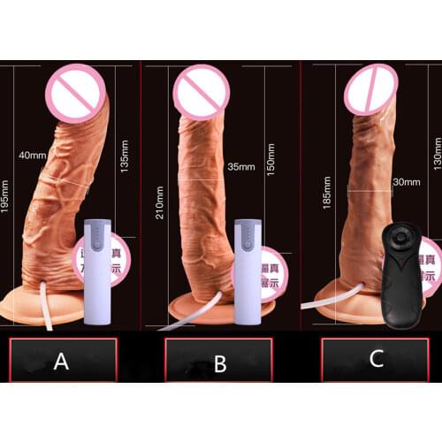 Spray Water Dildos For Women Artificial Penis Vibrator Realistic Dildo Suction Cup Ejaculation Erotic toys Female Masturbator