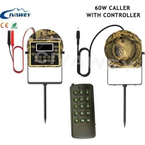 With Remote Controller Loud Voice 60W Electronic Bird Caller Hunting Duck Goose Bait Hunting Sounds Mp3 Player With Timer