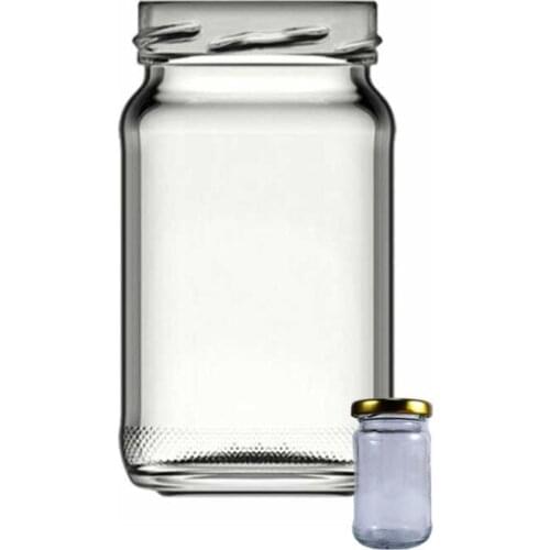 Modern Şişecam Anz-Glass Canned Jar-105 cc (12) pcs organizer storage box органайзер rangement коробка для хранения