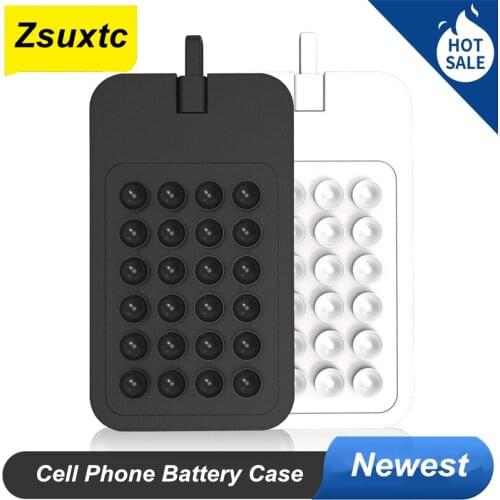 6000 Mah Battery Charger Case Power Bank For Iphone 4 4s 5 6 7 8 Plus 11 Pro X XS XR XS Max For Samsung Huawei Xiao Note 20