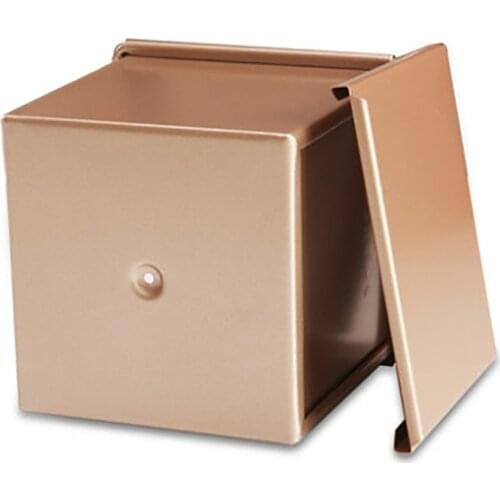 1 Pcs Toast Box Non-stick Toast Baking Box Bread Pan with Lid Bread Baking Mold Pastry Tool