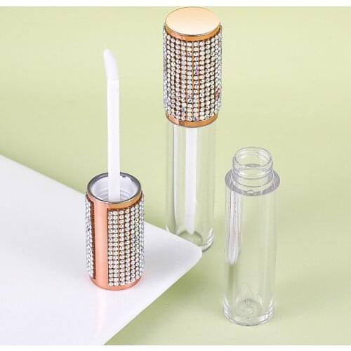 100pcs 5ml Empty Transparent Lip Gloss Tubes Plastic Lip Balm Tube Lipstick Mini Sample Cosmetic Container