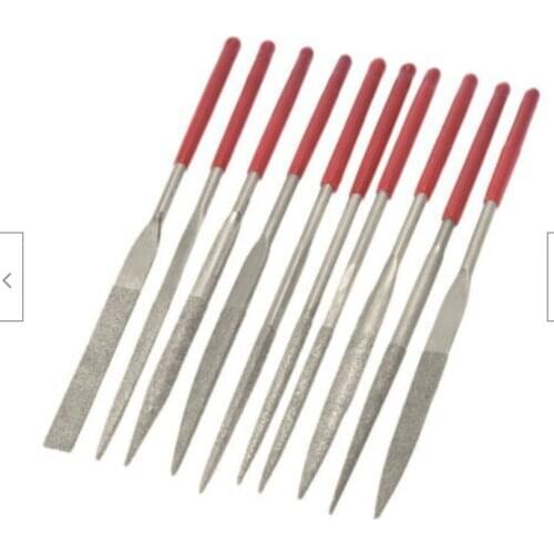 10x Guitar Fret Crowning Luthier File Leveling Grinding Tool Kits Guitar Repair