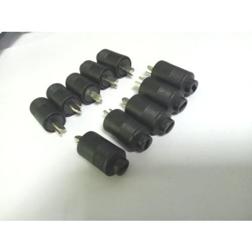 50Pcs 2 Pin DIN Male Speaker Plug 2-Pin Plug Hifi Loudspeaker Solder adapter connectors Selling