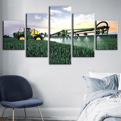 5D Diy Diamond Painting Tractor Farm Cross Stitch Kits Embroidery 5Pcs Full Square Round Drill Rhinestones DecorationsZP-3964