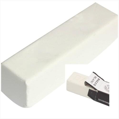 1pcs White Abrasive Polishing Paste Wax For High Lustre Compound Compound Finishing Metals Grinding
