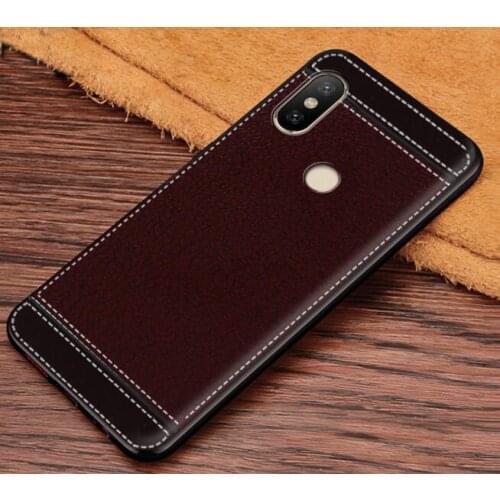 For OUKITEL C17 Pro 6.35" Case OUKITEL C17 Pro Ultra Thin Matte Leather Textured Soft TPU Case For OUKITEL C17 Pro Phone Case