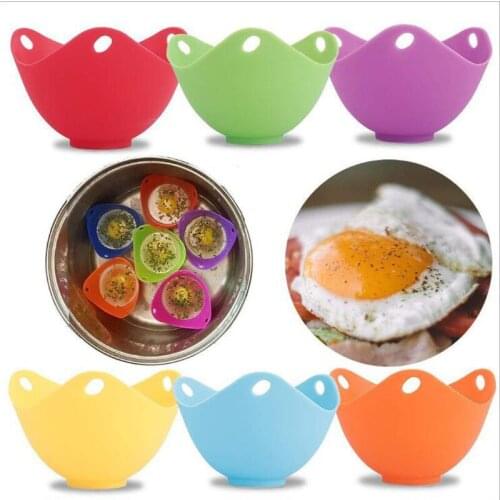 Breakfast Silicone Egg Poacher Poaching Pods Pan Mould Kitchen Cooking Tool Accessory Cocina Gadget Accesorios