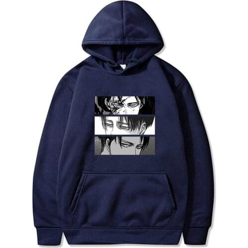 Attack on Titan Cartoon Graphic Levi Hoodie Woman Comfort Simple Hooded Harajuku Casual Hoodies Fashion Lace-up Women Hoody