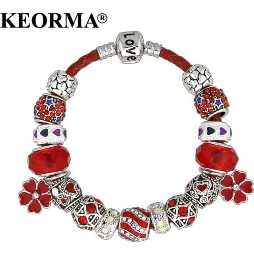 KEORMA Bracelets Red Thread