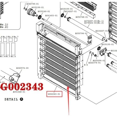 Noritsu QSS 29/32/37 Minilab Spare Part Rack G002344 G002343 used
