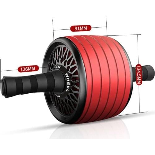 Power Ab Roller Wheel Muscle Exercise Equipment Wheel Abdominal Wheel Ab Roller For Arm Waist Leg Exercise Tools