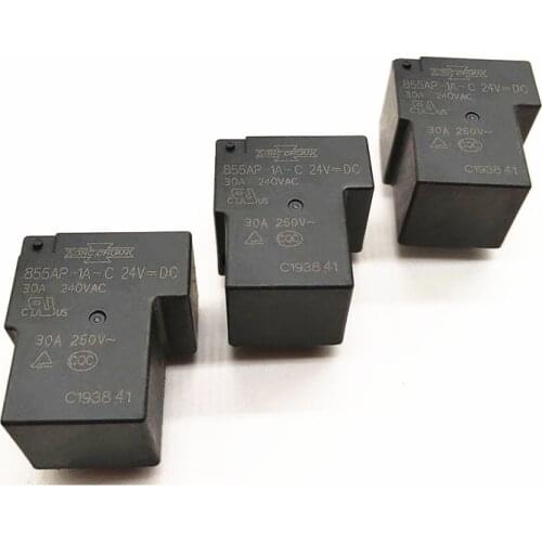 Power Relay 855AP-1A-C-12VDC 12V 855AP-1A-C-24VDC 24V 4PINS 30A
