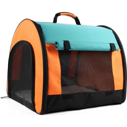 Dog Kennel Warm Semi-enclosed Cat Kennel Go Out Portable Cat Bag Four Seasons Ventilation Pet Mat Dog Cage Pet Portable Backpack