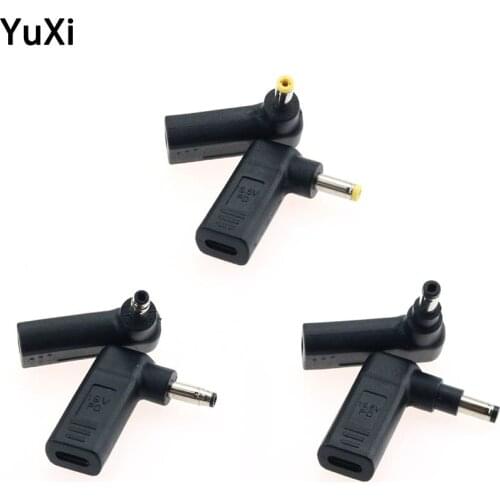 USB 3.1 Type C USB-C Female to DC 4.8*1.7mm Plug Adapter PD Power Charging Converter Connector For HP ACER ASUS