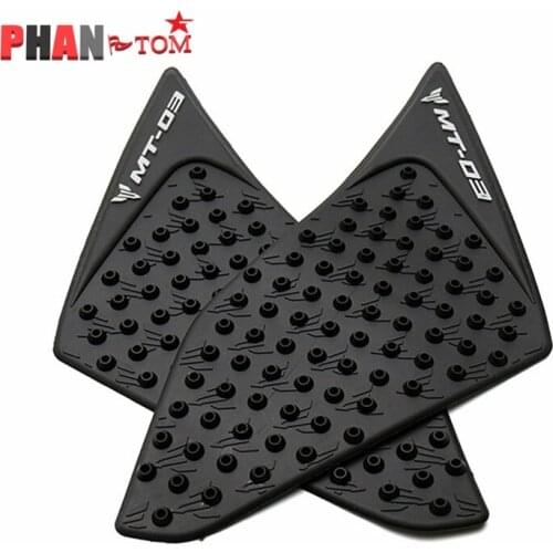 Motorcycle Protector Anti slip For MT-03 MT03 MT 03 2015-2016 Tank Pad Sticker Gas Knee Grip Traction Side