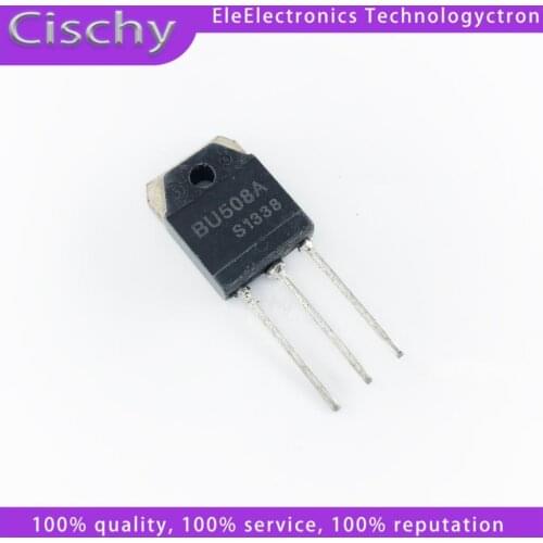 1pcs BU508 TO247 BU508A TO-247 High voltage fast power switching transistor ultrasonic power amplification triode