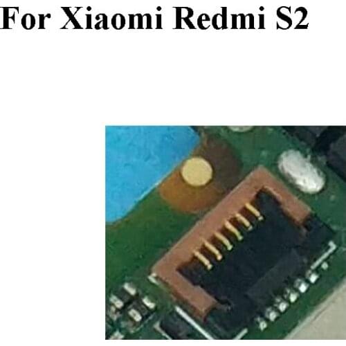 5PCS FPC connector For xiaomi redmi S2 POWER ON OFF SWITCH BUTTON FPC Connector on the motherboard For xiaomi redmi S 2 redmiS2