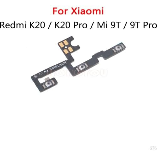 50PCS/Lot For Xiaomi Mi 9T / 9T PRO / Redmi K20 / K20 PRO Power Button Switch & Volume Up / Down On / Off Button Flex Cable