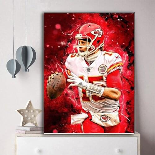 DIY 5D Diamond Painting Football Team Full Drill Crystal Rhinestone Embroidery Cross Stitch Arts Craft kit Sport Wall Art