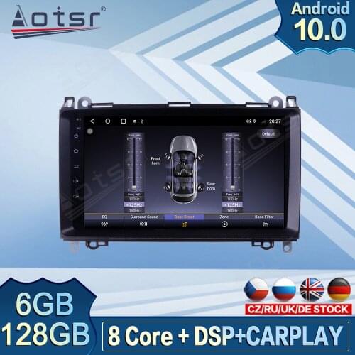 6G 128GB Car Multimedia Player For Benz B-Class B Class T245 2005 - 2011 GPS Navigation Android Radio DVD Screen Unit Carplay