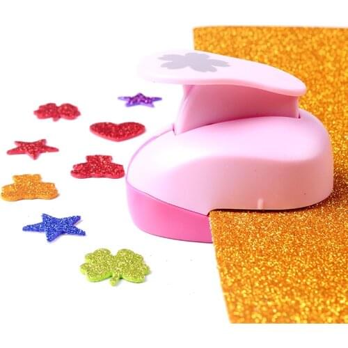 Kindergarten Large Embossing Device DIY Manual Lace Machine Pattern Flower Paper Cutter Printing Puncher