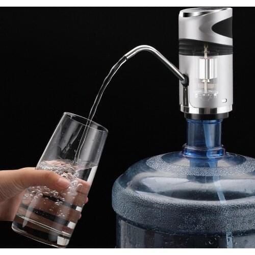 Intelligent Automatic Electric Portable Water Pump Dispenser Gallon Drinking Bottle Switch Silent Charging Touch