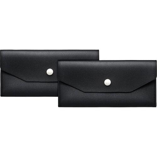 PU Leather Cash Envelopes Cash Wallet Reusable Budget Envelope Waterproof Budget System Cash Management