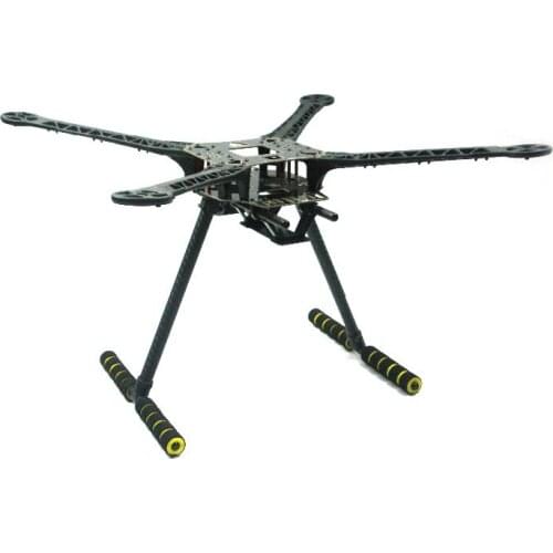 JMT S520 S600 Super Hard Arm 4-Axis Rack Quadcopter Frame Kit with Landing Gear Skid F450 Frame Upgraded for FPV Drone F19456