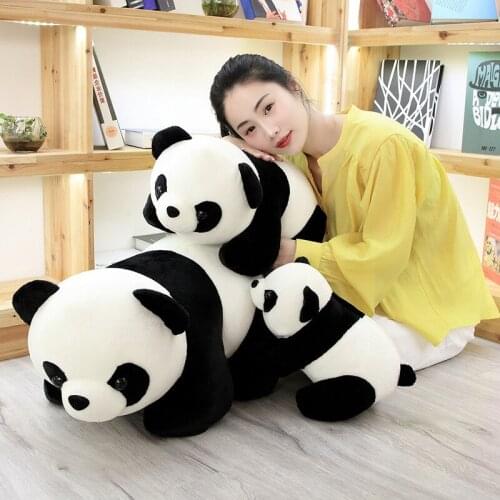 Panda Doll Plush Toys Chinese Specialty National Treasure Ornaments Baby Kids Childrens Room Decoration Throw Pillow