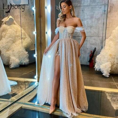 Lisong Womens Off Shoulder Dresses