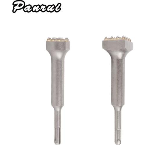 Lichtmetalen Point Groove Guts Platte Ronde Beitel Elektrische Hamer Boor Stone Slab/Bridge/Muur/Cement Bestrating beitel