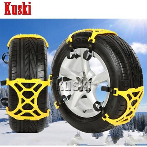 6X Car Snow Tire Anti-skid Chains For Opel Astra H J G Insignia Mokka Corsa D Vectra C Zafira Meriva For Seat Leon Ibiza Altea