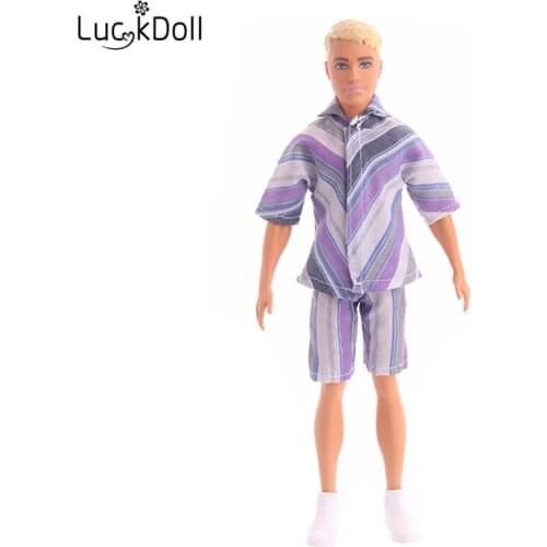 LUCCKDOLL Hot Sale shirt Suit Clothing For Ken Doll Accessories Girls /Boy Toys,Generation,Birthday Gift