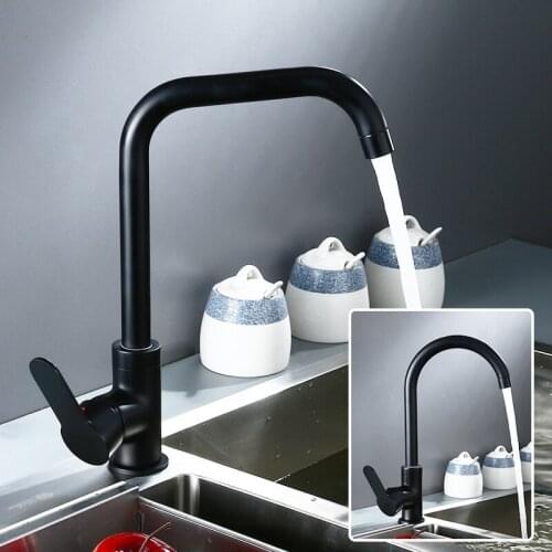 Kitchen Faucets Brass Kitchen Sink Mixer Taps Hot and Cold 360 Degree Rotation Water Taps Torneira Cozinha Sink Mixer