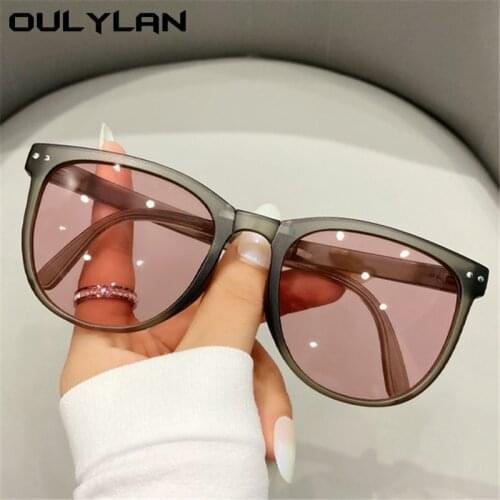 Oulylan Folding Sunglasses Women Portable Polarized Sun Glasses for Men Outdoor Driving Goggles Vintage Foldable Eyewear UV400