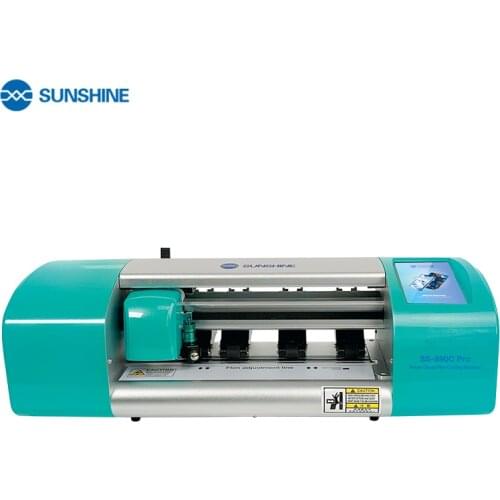 Sunshine SS-890C Pro 12.9 Inch Film Cutter Wifi Bluetooth Connection for AirPods iPad Phone Watch Laptop Protective Tape Cutting