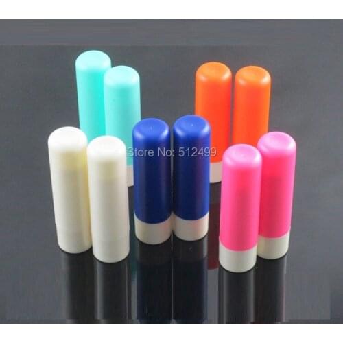 10/50/100/300pcs 12.1mm Mold filling DIY empty 4g small Frosted lipstick tube Mouth wax tube Lip balm plastic tube